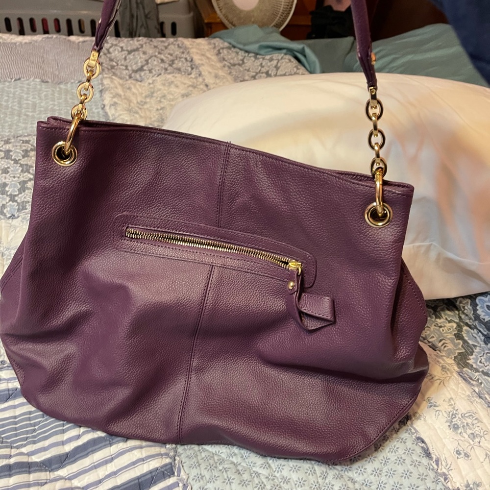 Purple purse